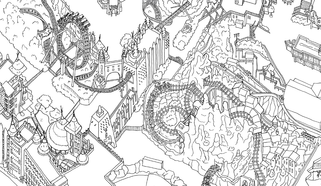 Phantasialand Parkplan - Phantasialand Parkmap
